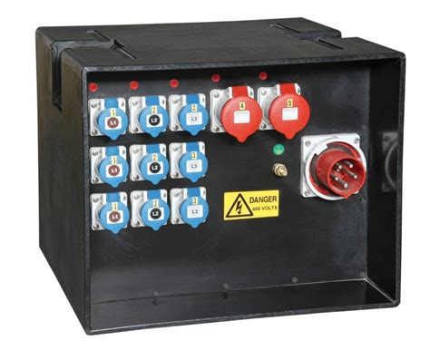 3 phase temporary power box